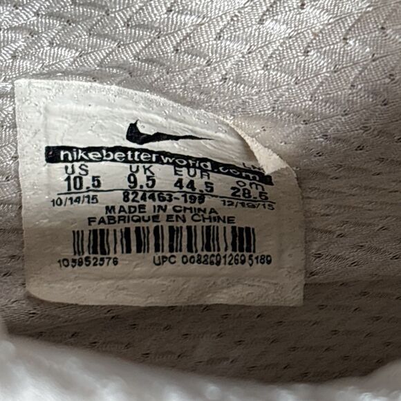Size 10.5 - Nike Kobe 11 Elite 4KB Low White Horse 824463-199 - Used 2015 main image 12